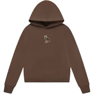 Octobers Very Own OVO Classic Owl Hoodie Brown Small